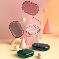 Portable Braces Case Retainer Storage Box Compact Plastic Box Compartment Dustproof Braces Case Mult