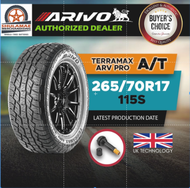 ARIVO 265/70 R17 115S TERRAMAX ARV PRO A/T with free stainless tire valves
