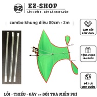 Combo Fiber Optic Cable to Make Flute Kite - Great Tea, Song Van, Chinh My, Mother Holding Baby, Fis