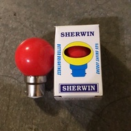 Sherwin 3W B22 LED ping-pong Bulb Red