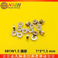 Open Model Bearing 681W1.5 681/1.5 ML1003 L-310W51 MR31 1 * 3 * 1.5mm 6SC5