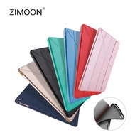 Multi-fold Deformation Silicone Case for iPad 10 for iPad Air 5 Smart Cover for iPad Pro 11 Protective Shell for iPad mini with Auto Sleep/wake up