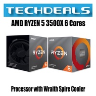 AMD RYZEN 5 3500X 6 Cores Processor with Wraith Stealth Cooler