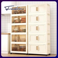 40-80cm Lowest Price Gap Storage Organizer Magnetic Door Foldable Storage Cabinet Double Doors Stora