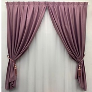 #B13 Ready Made Curtain 99%Blackout Siap Jahit Langsir Langsir RAYA Kain Tebal 100%Polyester Blackout