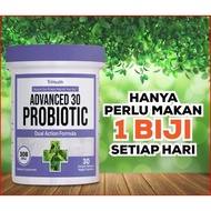 READY STOCK TRIHEALTH ADVANCE PROBIOTIC 30 CAPSULE DUAL ACTION FORMULA