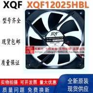 Xinqifeng XQF12025HBL 1225 24V Inverter Fan 12CM Ball Bearing Cooling Fan