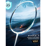 VS Venson Badminton Racket Titan 5 6 7 8 9 Series 35 lbs Titan Badminton Racket/ 35lbs vse