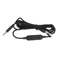 Supergoodsales Headphone Cable 3.5mm Plug Replacement Headset Cord with in Line Mute Volume Control for Cloud Mix G633 G933