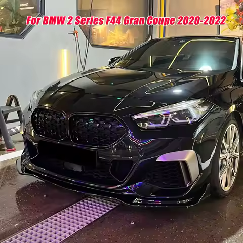 For BMW 2 Series F44 225i M235i M240i Gran Coupe 2020-2022 Front Bumper Spoiler Lip Splitter Diffuse