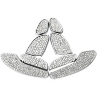 Car Bling Interior Decals Accessories Seat Adjustment Button Bling Accessories for Mercedes Benz C30