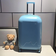 [สีมันวาว] กระเป๋าเดินทาง 20/24นิ้ น่ารัก กระเป๋าล้อลาก ชาร์จ USB กันน้ำ กระเป๋าลาก Baggage Luggage