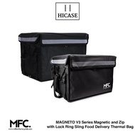 MFC MAGNETO V3 Series Magnetic and Zip with Lock Ring Sling Food Delivery Thermal Bag