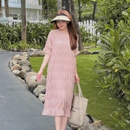 Gown Dress Cute Long Straight Summer Gown Dress to Wear to Work and the Beach AA7-7 Lin Store66