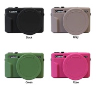 Silicone Rubber Camera Protective Camera Case Cover for Canon G7X2 G7Xii G7X Mark ii