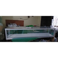 Display case box 150x30x30 + door