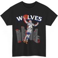 90s Casual Fashion Short Sleeve Anthony Edwards X Warren Lotas Style T-Shirt