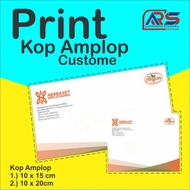 Print Cetak Kop Amplop Custome Desain Amplop