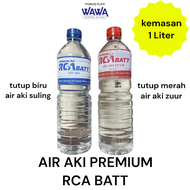 air aki zuur premium RCA BATT untuk aki baru 1 liter