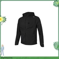 ELGINI E16288 Jaket Windbreaker Atletik Tahan Air S-XXL | Athletic Water-Resistant Windbreaker