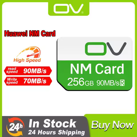 OV Mini Nano Memory Micro SD Sim Card for Huawei P30 P40 Mate 20 40 50 Pro Lite Honor Enjoy 256GB 12