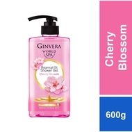 Ginvera World Spa Botanical Oil Shower Gel Cherry Blossom - 600g