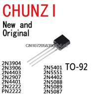 100PCS TO-92 Hjxrhgal Transistor 2N4402 2N5088 2N5089 2N5087 2N3904 2N3906 2N4403 2N2907 2N4401 2N22