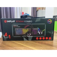 mouse♛❀Inplay STX540 | 4 in 1 Keyboard, Mouse, Headset, Mousepad Combo