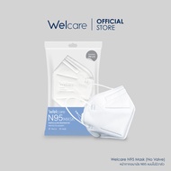 [Welcare Official] Welcare N95 FACE MASK (Valve/ Non-Valve) หน้ากากอนามัย N95 แบบมีวาล์ว / ไม่มีวาวล์