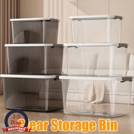 [3-5 DAYS DELIVERY]1/2PCS, Multi-Size Stackable Container Clear Minimalist Design - Transparent Stor