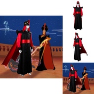 Aladdin The Return Of Jafar Cosplay Robe Cloak Cape Hat Wizard Outfit Costume