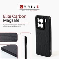 CYRILE Elite Carbon MagSafe Casing Xiaomi 15T / 15T Pro / 15 / 15 Pro Case Hybrid