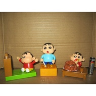Crayon Shin Chan Music Box TV Contains 3 Action Figures