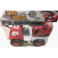 [READY STOCK] Big Inertial Engineering Crane Toys/ Red Crane Toys