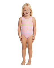 ROXY ชุดว่ายน้ำวันพีชสำหรับเด็กผู้หญิง 2-7 ปี Beach Day Together One-Piece Swimsuit 233 ERLX103100-MFR5