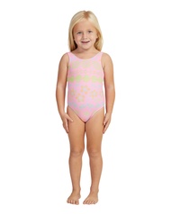 ROXY ชุดว่ายน้ำวันพีชสำหรับเด็กผู้หญิง 2-7 ปี Beach Day Together One-Piece Swimsuit 233 ERLX103100-M