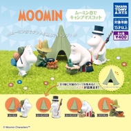 TAKARA TOMY Gashapon Moomin ดั้งเดิมดั้งเดิมการสะสมตุ๊กตาขยับแขนขาได้อนิเมะ Qversion ขนาดเล็กตุ๊กตาเ