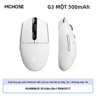 Chuột Chơi Game Không Dây Ba Chế Độ MCHOSE G3 Cảm Biến 12000DPI PAW3311 Với BT/2.4G/Type-C Kết Nối 6