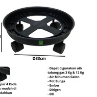 LPG Tray LPG Gas Cylinder Wheel Gas Stand - Maspion