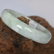 AMheisn Natural Green Jade Vintage Jewelry Jadeite Bangle Original Certified Mothers Day Gift Bracel