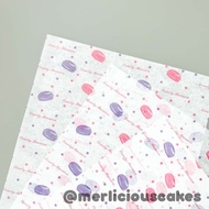 [BEST]New Macaron Wax Paper Food Wrapping Oil Paper Cake Cake