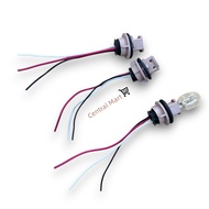 T20 1891/7443 Socket Bulb Holder with Wire 3pins