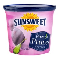 Sunsweet Pitted Prunes Can (USA Imported) 340g. Sun Suite No Seeds Pink Label