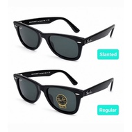 High Quality Wayfarer Shades - Unisex Sunglasses - Medium or Large - G15 Glass Lens