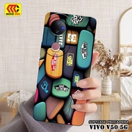 Case Latest VIVO V50 5G 2025hp - Case Motif - VIVO V50 5G 2025 Casing - Softcase VIVO V50 5G 2025 Ca