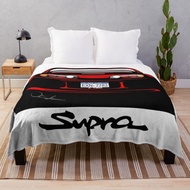 Toyota Supra SE Fleece Throw Blanket plush queen size blanket Personalized gift flannels Sofa quilt