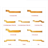 Main Board Motherboard Connection LCD Display Connector Flex Cable Parts For Vivo T2x T1x T1 Pro 5G 