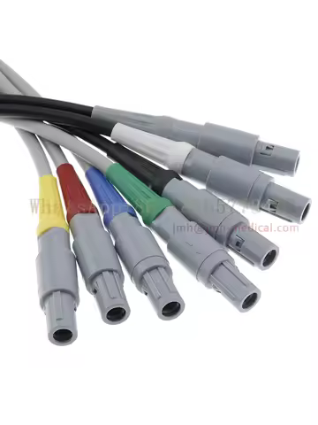 1 set of 1P PAG PKG male and female plugs and sockets, with protective sheath medical plastic push-p