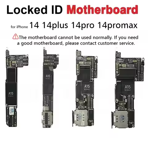 ID ICloud Lock Motherboard for IPhone 14 14Plus 14ProMax Logic Board Power on Complete LCD Test Main