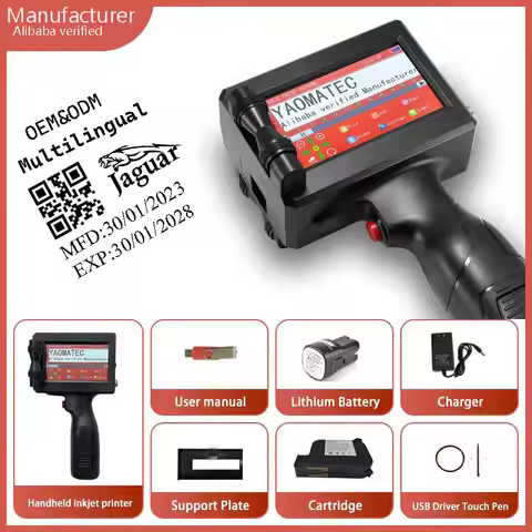 25 language Image Picture Code Serial Number Portable Mask Online Printer Hand jet Handheld Thermal 